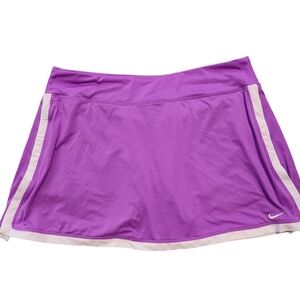 NIKE DRI-FIT purple sports skort M